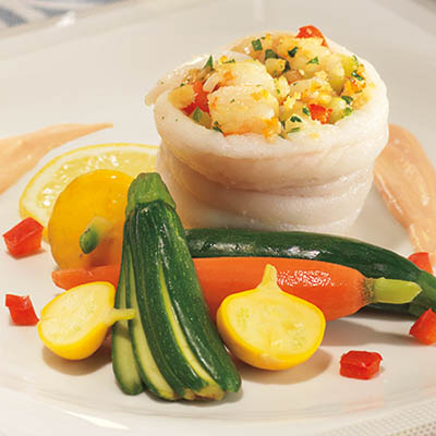 SHRIMP-STUFFED FILLET OF SOLE - Dinner Recipe | BCLIQUOR